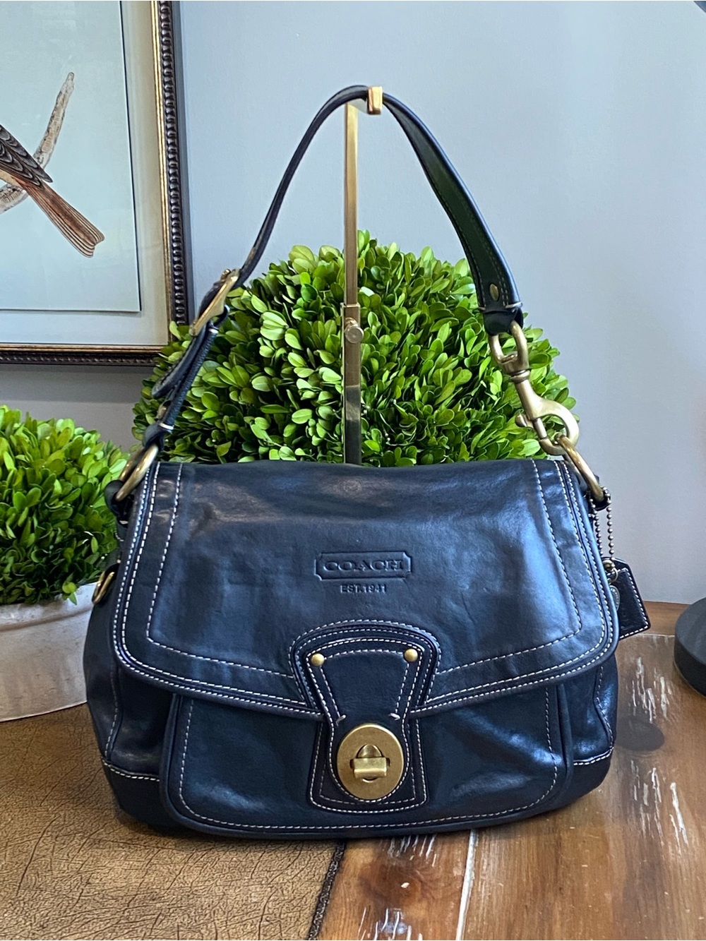Coach Legacy Ali Y2K Shoulder Bag in Black - Picture 16 of 16